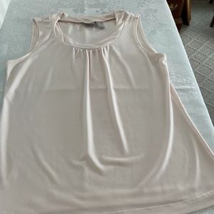 Chico’s blush pink scoop neck top. Size 0